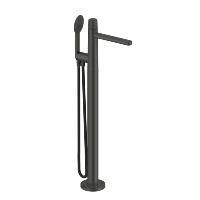 Super ofertă Baterie cada freestanding Sanycces Dedal cu kit de dus, raw metal