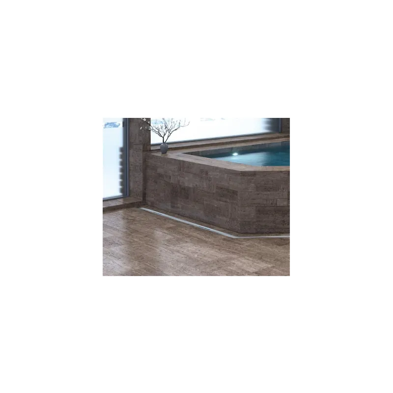 Ultima șansă Rigola de dus Kessel Linearis Infinity 60 cu clapeta Megastop si sita par 140 cm crom mat