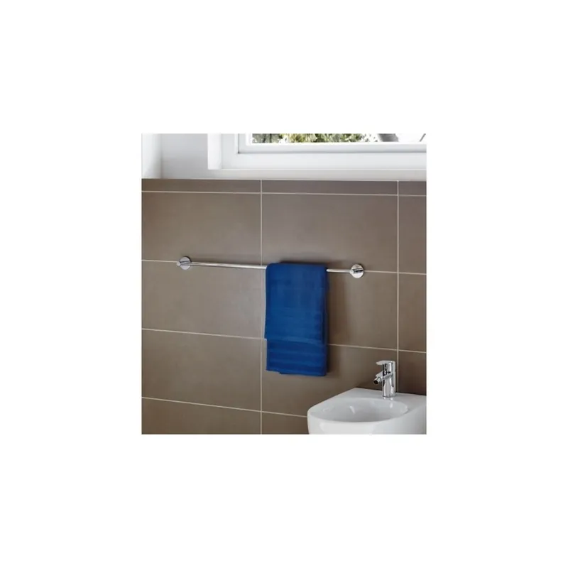 Suport prosop bara Grohe Essentials 60 cm Plată securizată