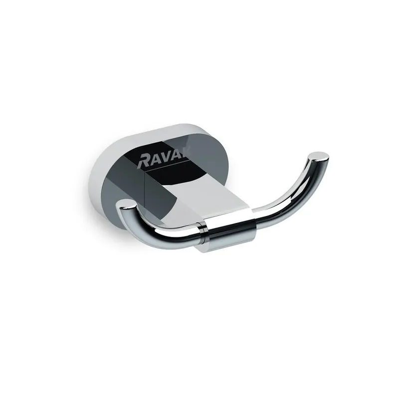 Carlig dublu prosop Chrome - Ravak CR 100.00 Expediere rapidă