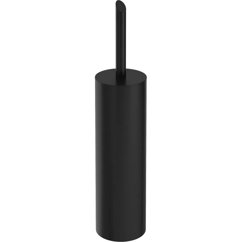 Suport perie WC Deante Silia freestanding, negru mat Ofertă exclusivă