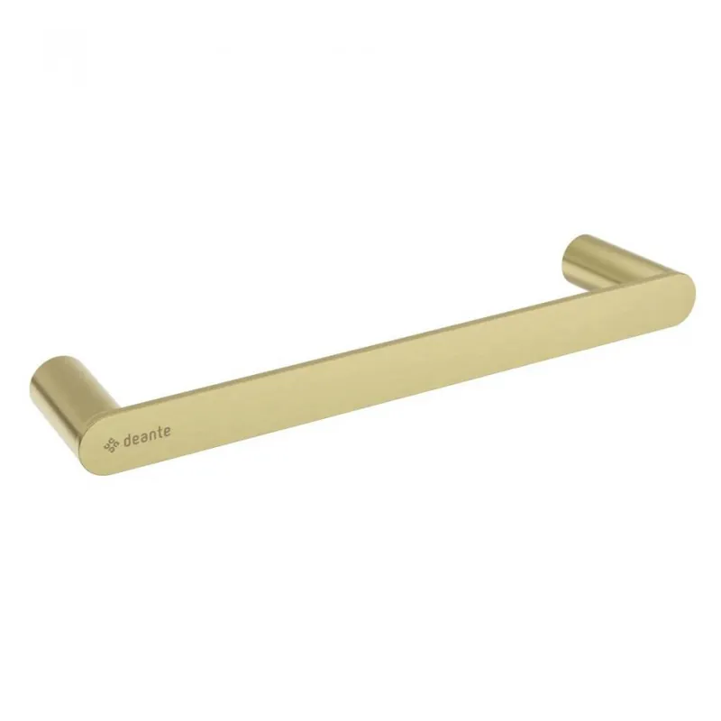 Ofertă exclusivă Suport prosop Deante Round 30 cm, auriu periat