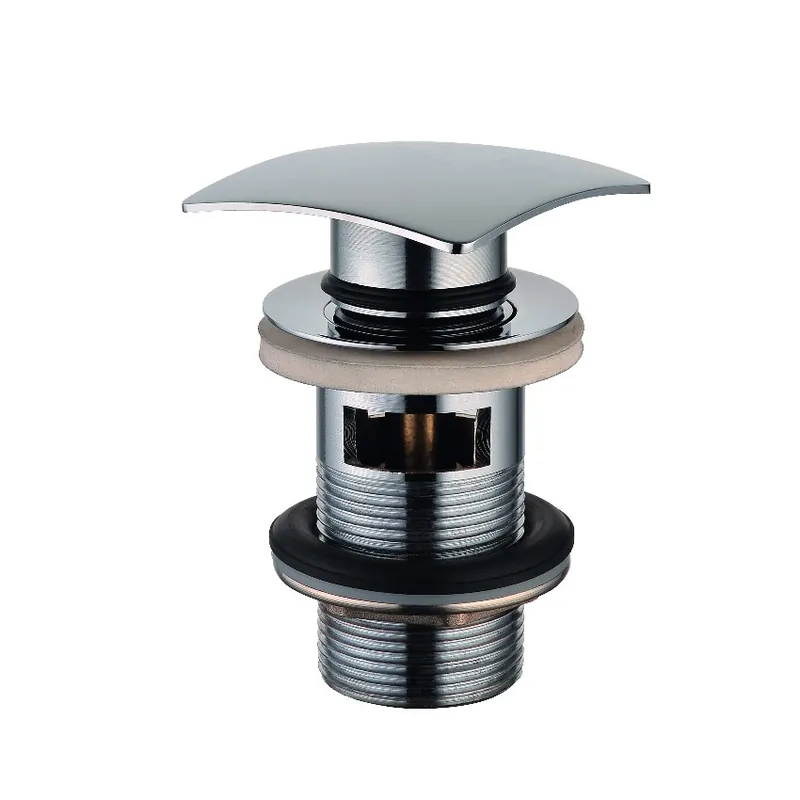 Ventil patrat lavoar Casa Blanca cu sistem click-clack, cu preaplin Reducere extra