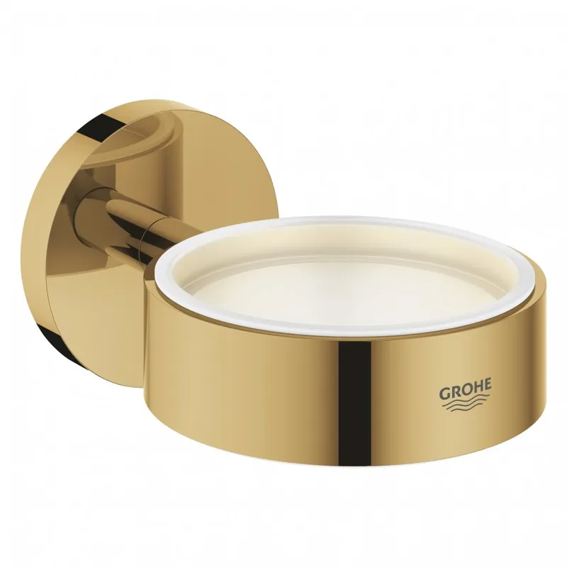 Ofertă Suport pentru pahar/ savoniera Grohe Essentials auriu