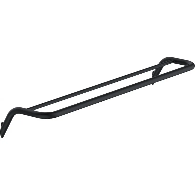 Suport prosop dublu Deante Silia 616 mm, negru mat Plată securizată