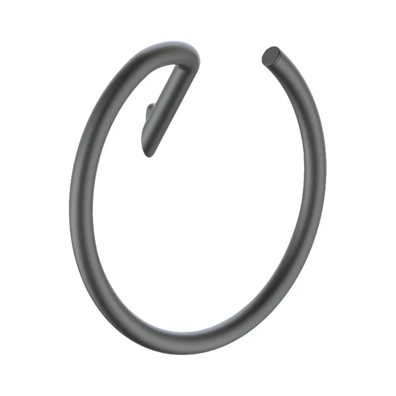 Retur gratuit Suport prosop rotund Deante Silia, titanium