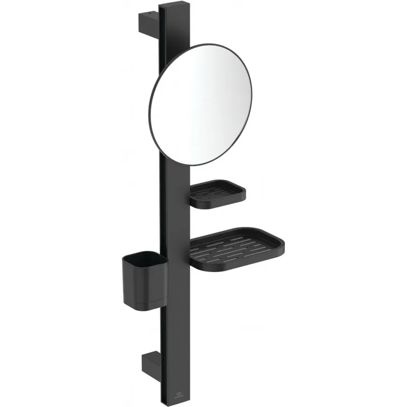 Bestseller Set accesorii cu oglinda Ideal Standard Alu+ S 70 cm pentru lavoar, negru mat