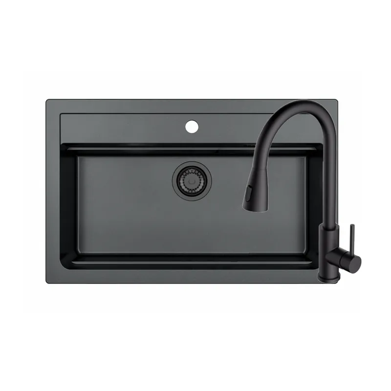 Set chiuveta Alveus Atrox 40 + baterie Primrose, negru Plată securizată