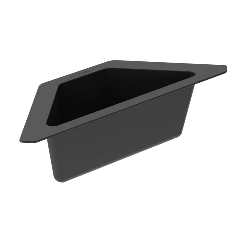 Premium Vas plastic perforat pentru colt Schock, negru