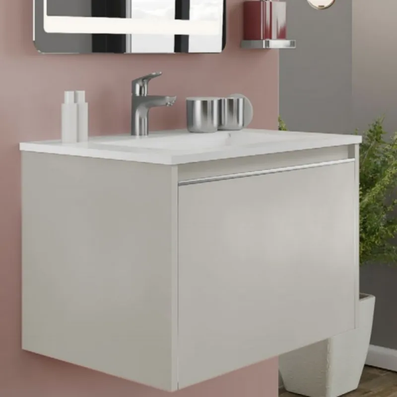 Set mobilier Savinidue Cielo cu lavoar ceramic Retur gratuit