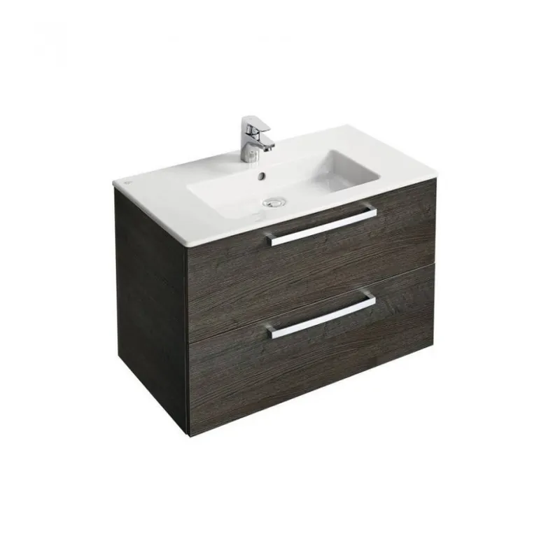 Expediere rapidă Set mobilier suspendat Ideal Standard Tempo 80 antracit si lavoar