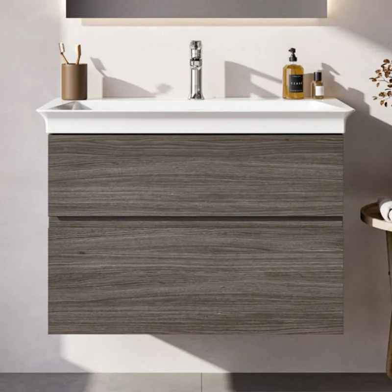 Set mobilier suspendat Ideal Standard Finesse ulm inchis 80 cm cu lavoar Livrare expres
