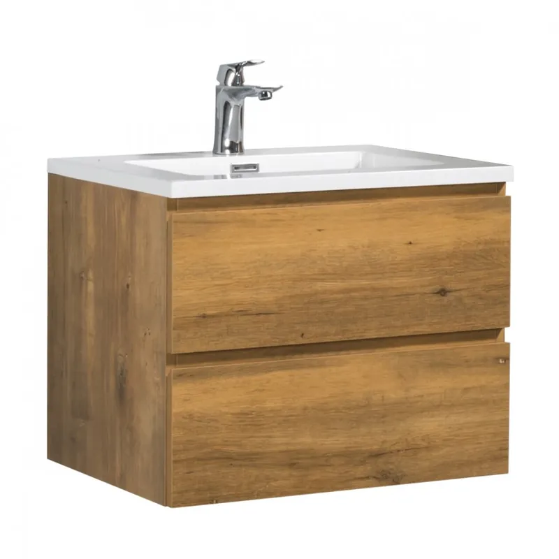 Set mobilier baie cu lavoar incastrat Wellis Monaco 60 cm Ofertă de sezon