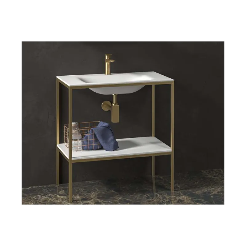 Mobilier De Baie New Terra Oro + Lavoar 60 cm - Karag Mai ieftin