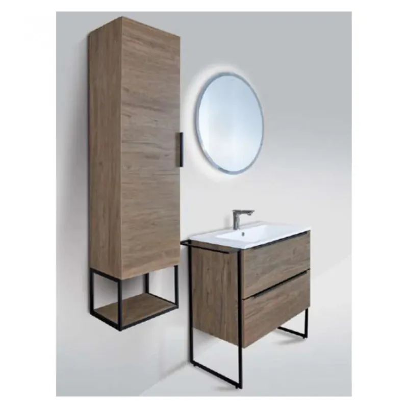 Set mobilier baie Wellis Jersey, 80 cm Ofertă limitată