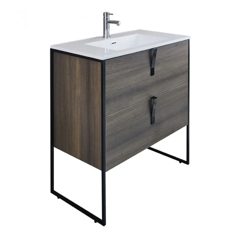 Set mobilier baie Wellis Azori, 80 cm Cel mai bun preț