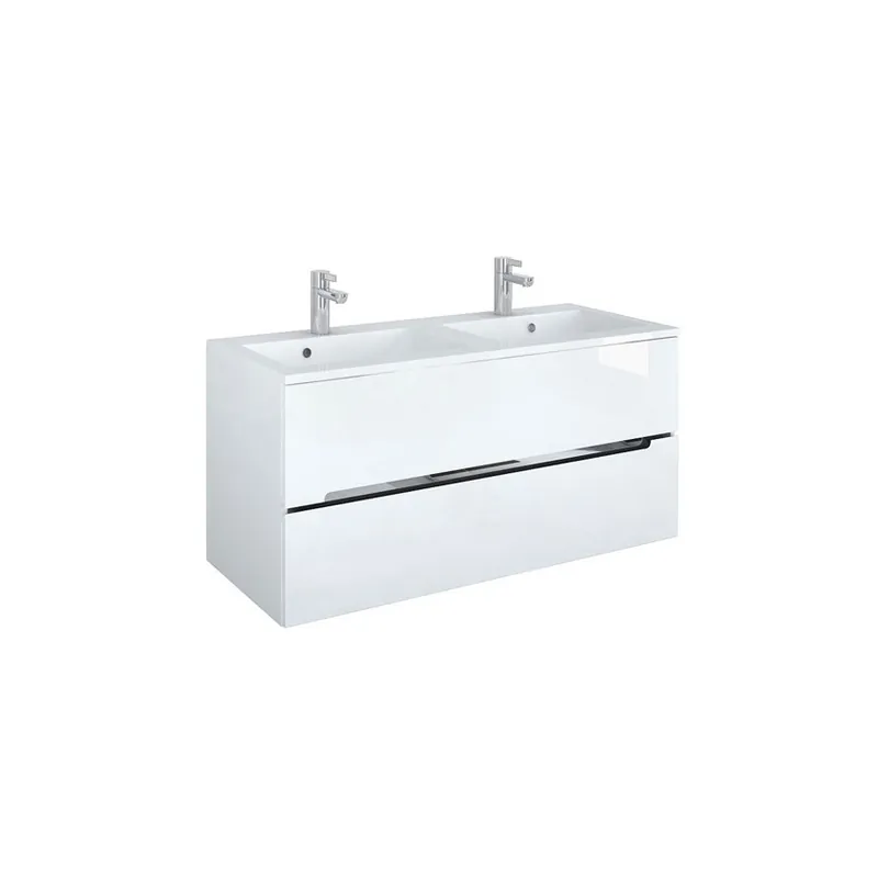 Cel mai vândut Mobilier suspendat Oristo Silver 120 cm, alb