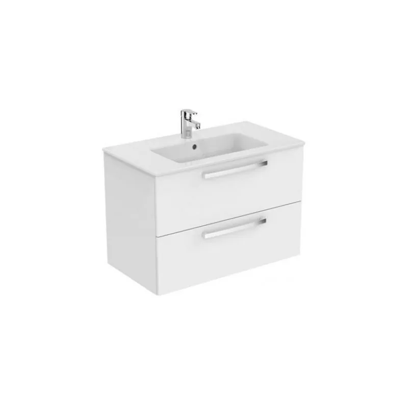Mai ieftin Mobilier De Baie Suspendat Tempo 80 alb lucios - Ideal Standard
