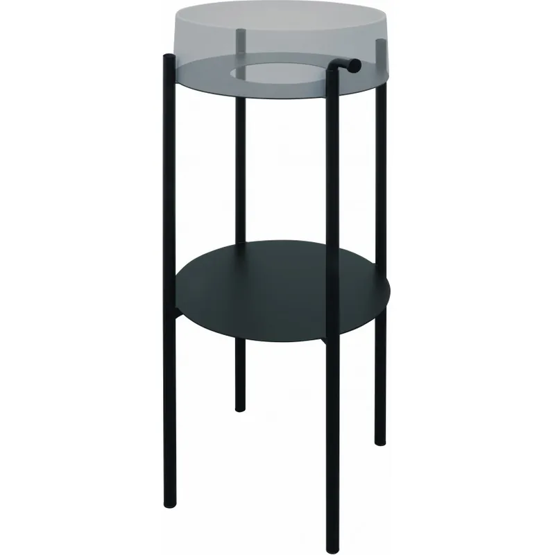 Consola pentru lavoar Deante Silia, negru mat Ofertă