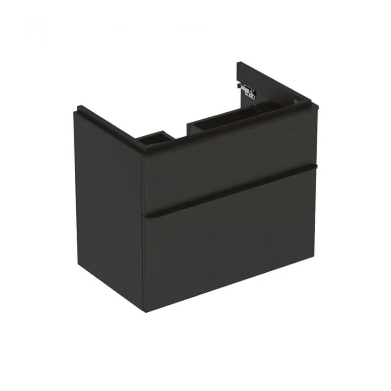 Chilipir Mobilier suspendat Geberit Smyle 74 cm, lava / gri inchis
