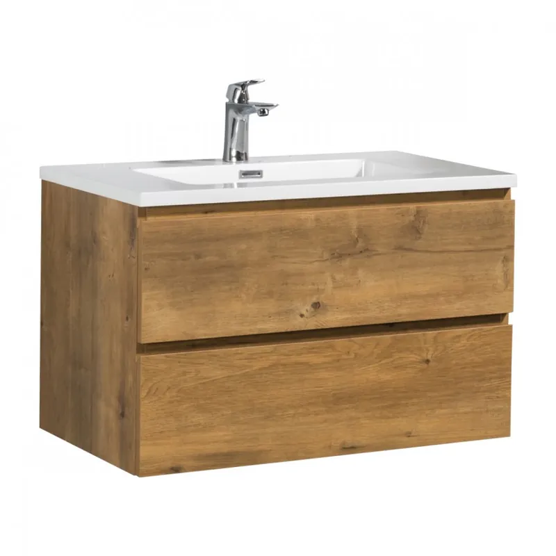 Super ofertă Mobilier de baie suspendat Wellis Monaco, 80 cm