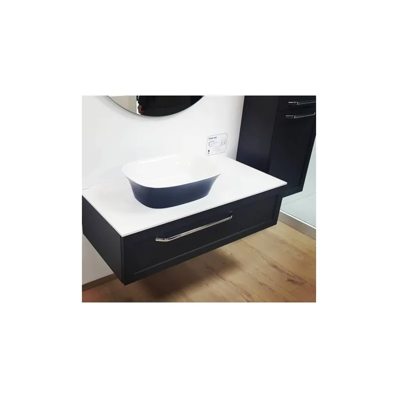 Masca Lavoar Cu Blat Blanche 75cm Antracit - KolpaSan Livrare expres