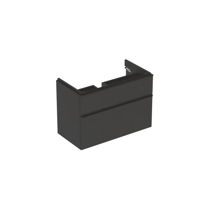 Ofertă specială Mobilier suspendat Geberit Smyle 89 cm, lava / gri inchis