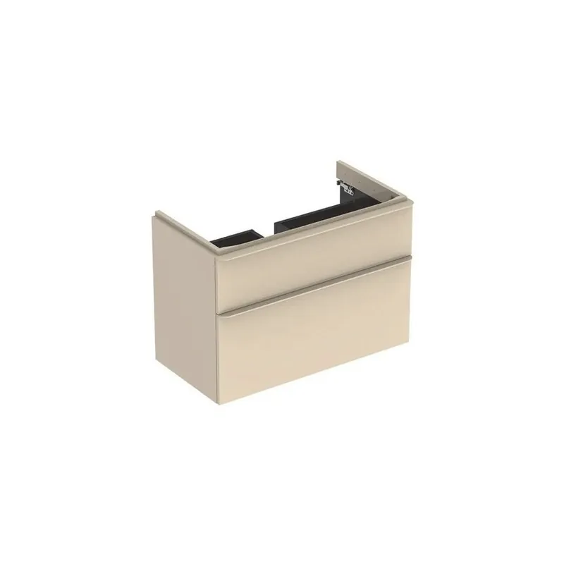 Mobilier suspendat Geberit Smyle 89 cm, gri nisip Preț redus