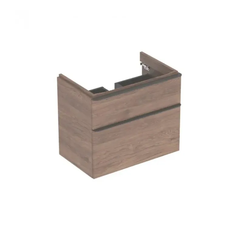 Ofertă Mobilier suspendat Geberit Smyle 74 cm, nuc