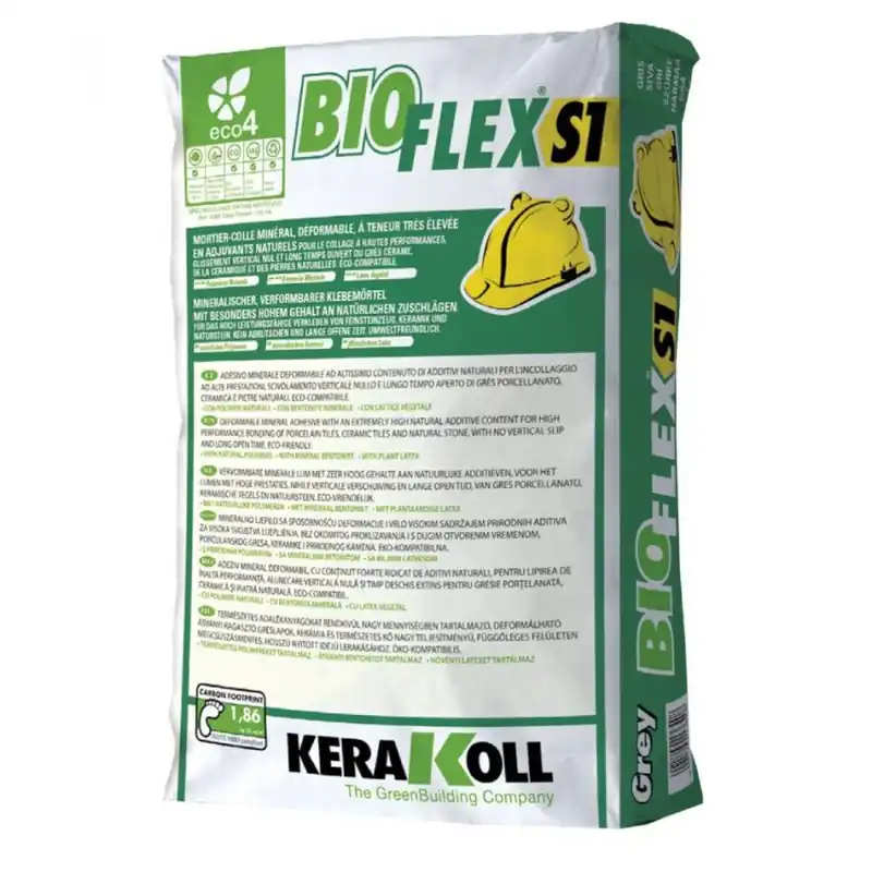 Adeziv Kerakoll bioflex C2TE S1 alb, 25 kg Preț mic