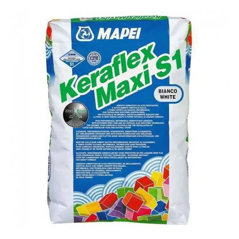 Plată securizată Adeziv gresie Mapei Keraflex Maxi S1, alb, 23 kg