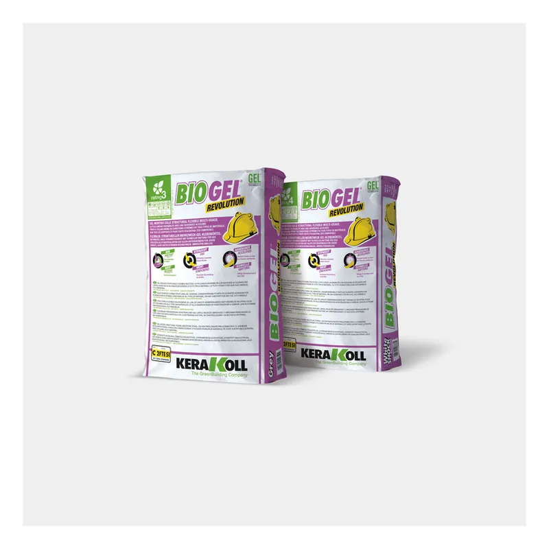 Ofertă Gel adeziv structural flexibil multifuncțional Kerakoll Biogel Revolution gri, 25 kg