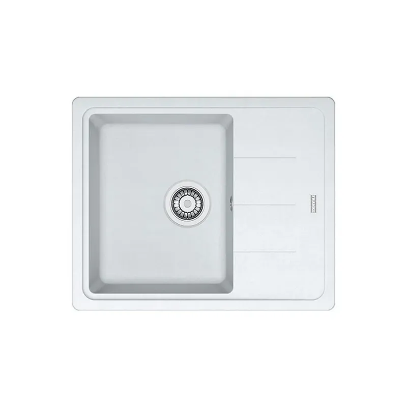 Popular CHIUVETA BASIS BFG 611-62 BIANCO, 620X500MM, 1B 1/2D, TEHNOLOGIE SANITIZED