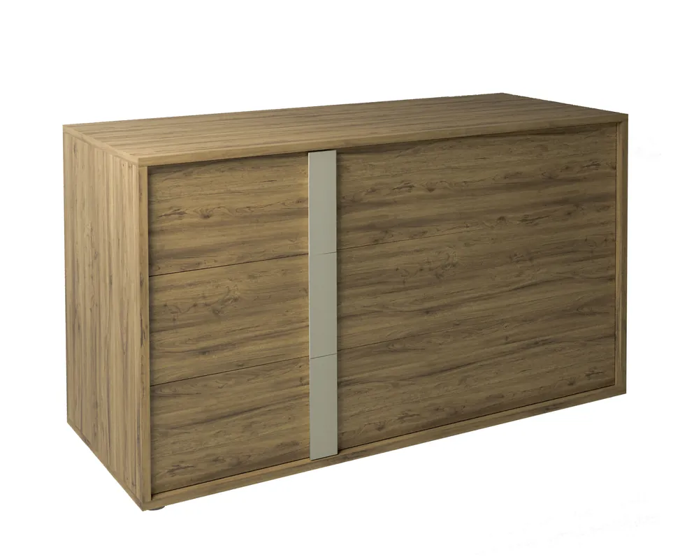 Reduceri COMODA GEMMA CU 3 SERTARE, 127.1X75.5X51.9 CM