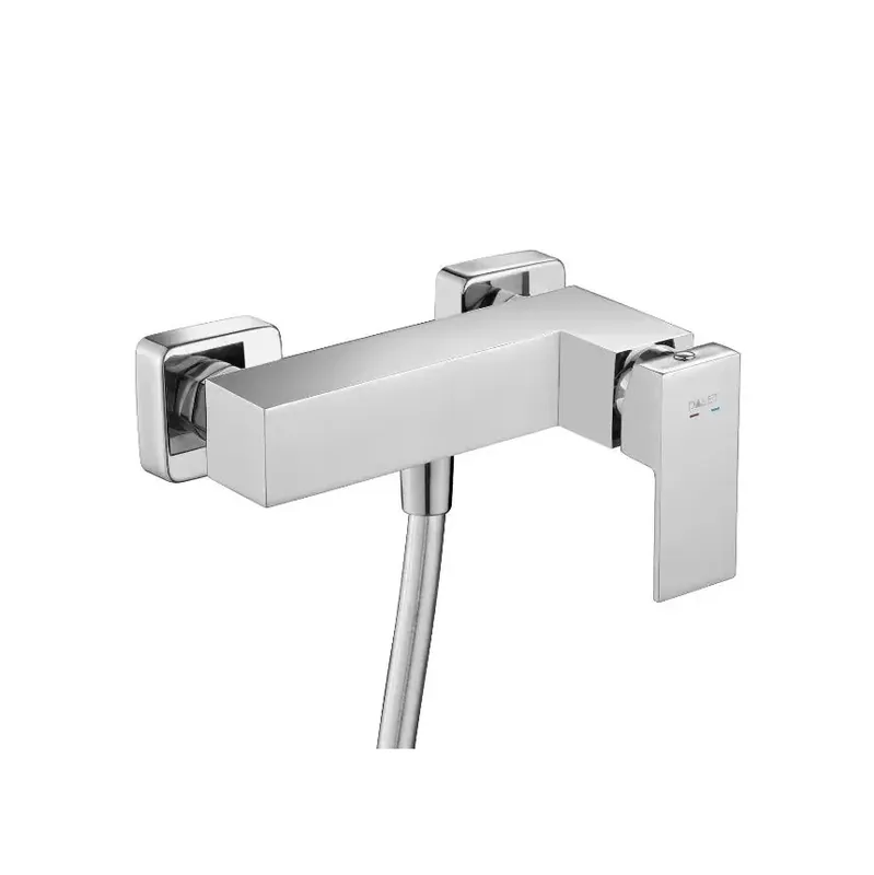 Preț mic BATERIE BAIE DUS, DALET, SQUARE, MONOCOMANDA, MONTAJ APLICAT, FINISAJ CROM