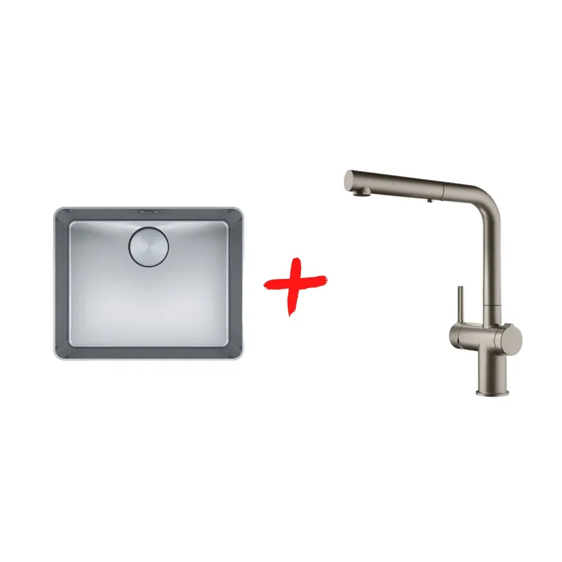 CHIUVETA INOX MYX 210-50+BATERIE ACTIVE TWIST Preț promoțional