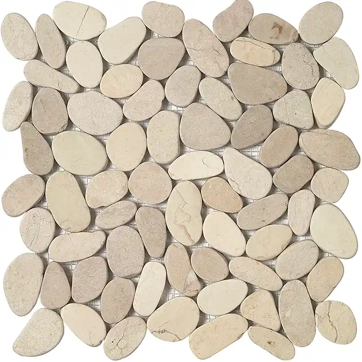 MOZAIC, PORCELANOSA GRUPO, PARADISE LAKE STONE BLANCO 30X30 cm, crem Super ofertă