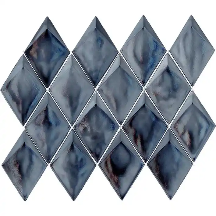 MOZAIC, PORCELANOSA GRUPO, OPAL BLUE 31,2X24X0,55/0,96 cm, bleu Lichidare de stoc