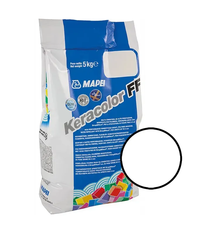 Lichidare de stoc MAPEI KERACOLOR FF 100 ALB 5 KG