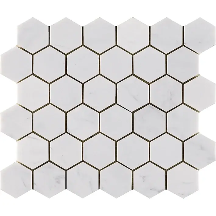 MOZAIC, PORCELANOSA GRUPO, ESSENTIAL HEXAGON PERSIAN WHITE25,8X29,8 cm, alb Bestseller