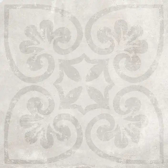 GRESIE PORȚELANATĂ, INTERIOR/EXTERIOR, PORCELANOSA GRUPO, DECO HARLEM CALIZA L, 59,6 × 59,6 CM, ASPECT DECORATIV, GRI-ARGINTIU, MAT Super ofertă