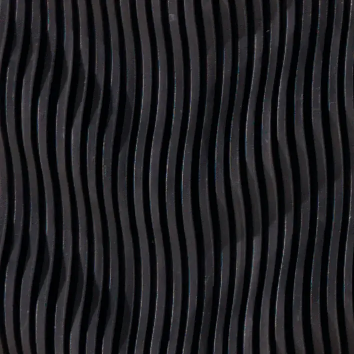 MOZAIC, PORCELANOSA GRUPO, SKYLINE WAVE DARK 30X31.2 cm, negru Livrare rapidă