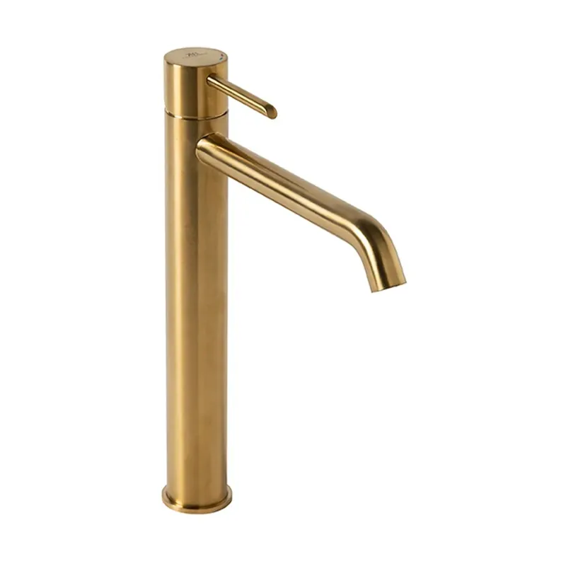 BATERIE LAVOAR INALTA FARA VENTIL, PORCELANOSA GRUPO, ROUND, BRUSHED GOLD Vezi acum