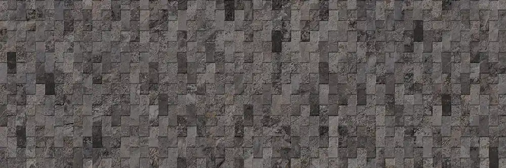 FAIANȚĂ, INTERIOR, PORCELANOSA, DECO IMAGE MIRAGE DARK, 100×33,3 CM, ASPECT PIATRĂ, ANTRACIT, MAT Preferatul clienților
