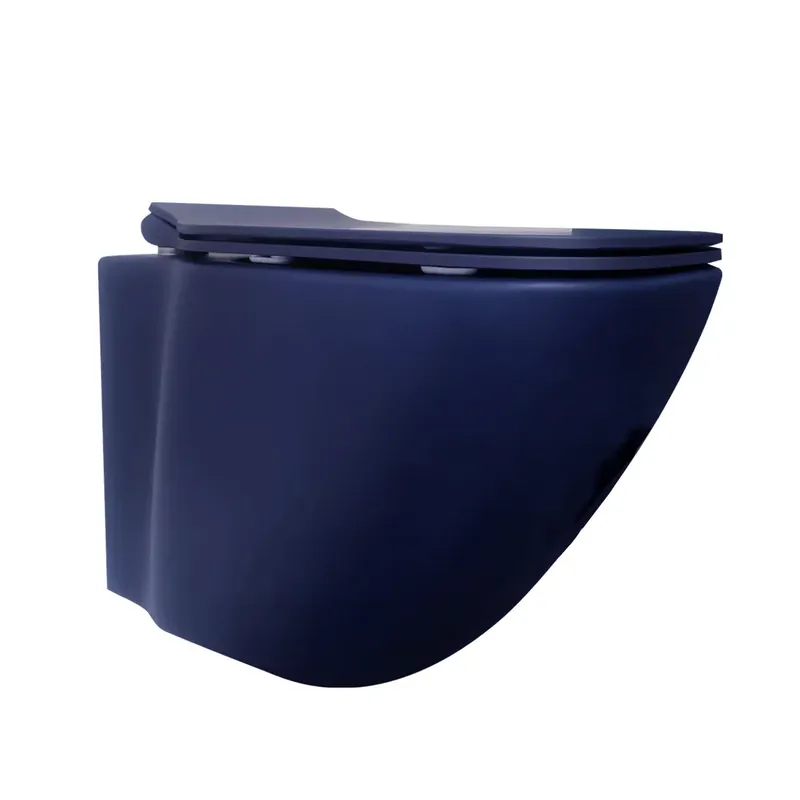 Lichidare de stoc ESSENCE-C COMPACT VAS WC SUSPENDAT RIMLESS 9.OCEAN BLUE