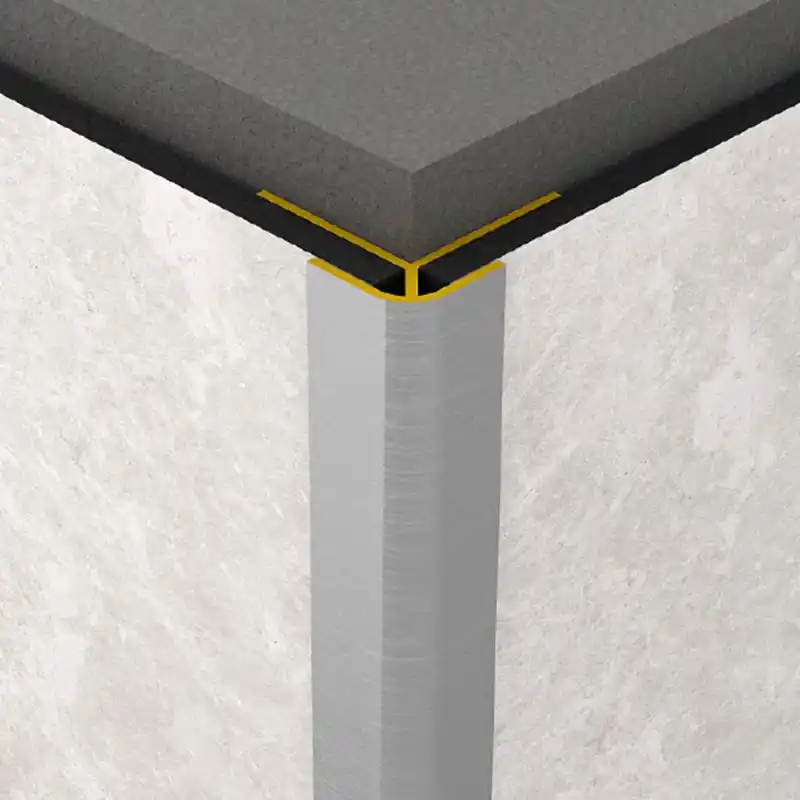 Expediere rapidă PROFIL EXTERIOR ROCKO TILES AGINTIU 1 SET=10 BUCATI 2800 MM