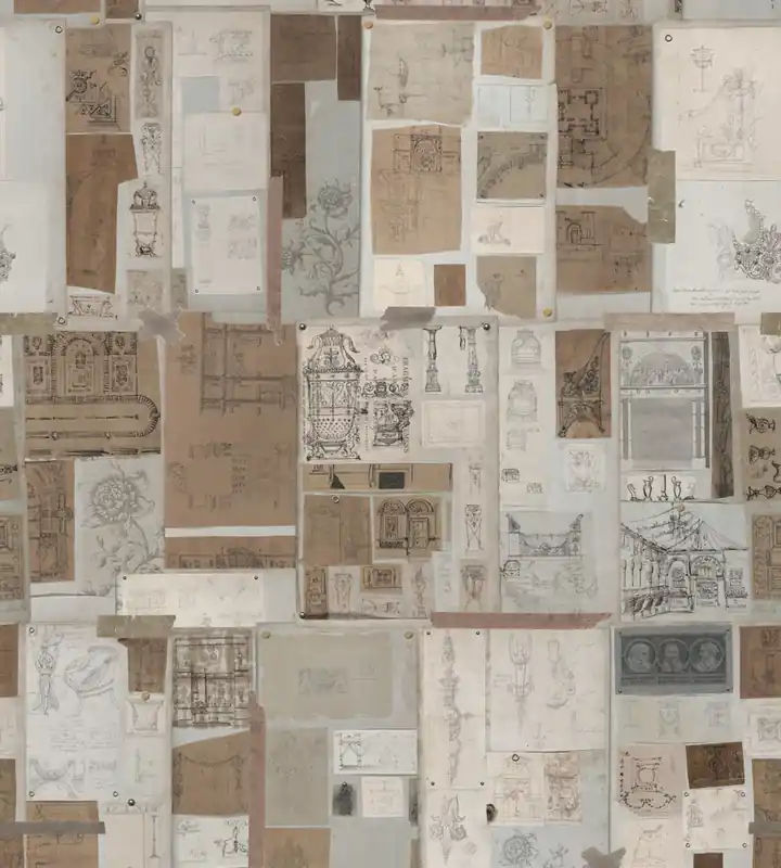 Reducere THE SKETCH BOOK TAPET