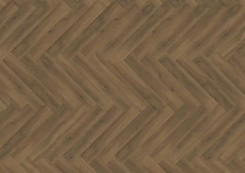 Preferatul clienților PARCHET HYBRID 5 MM, KÄHRS, REDWOOD CHW 120 HERRINGBONE (STNGA), MARRON, CLASA TRAFIC 33