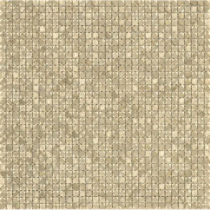 Preț redus MOZAIC, PORCELANOSA GRUPO, GRAVITY ALUMINIUM CUBIC GOLD 30.5X30.5X0.4 CM cm, auriu