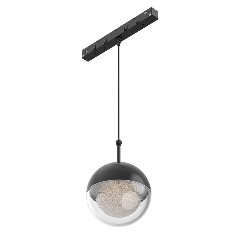 PENDUL SFERIC AJUSTABIL NEGRU 5W 3000K - MAGNETIC M20 Reducere